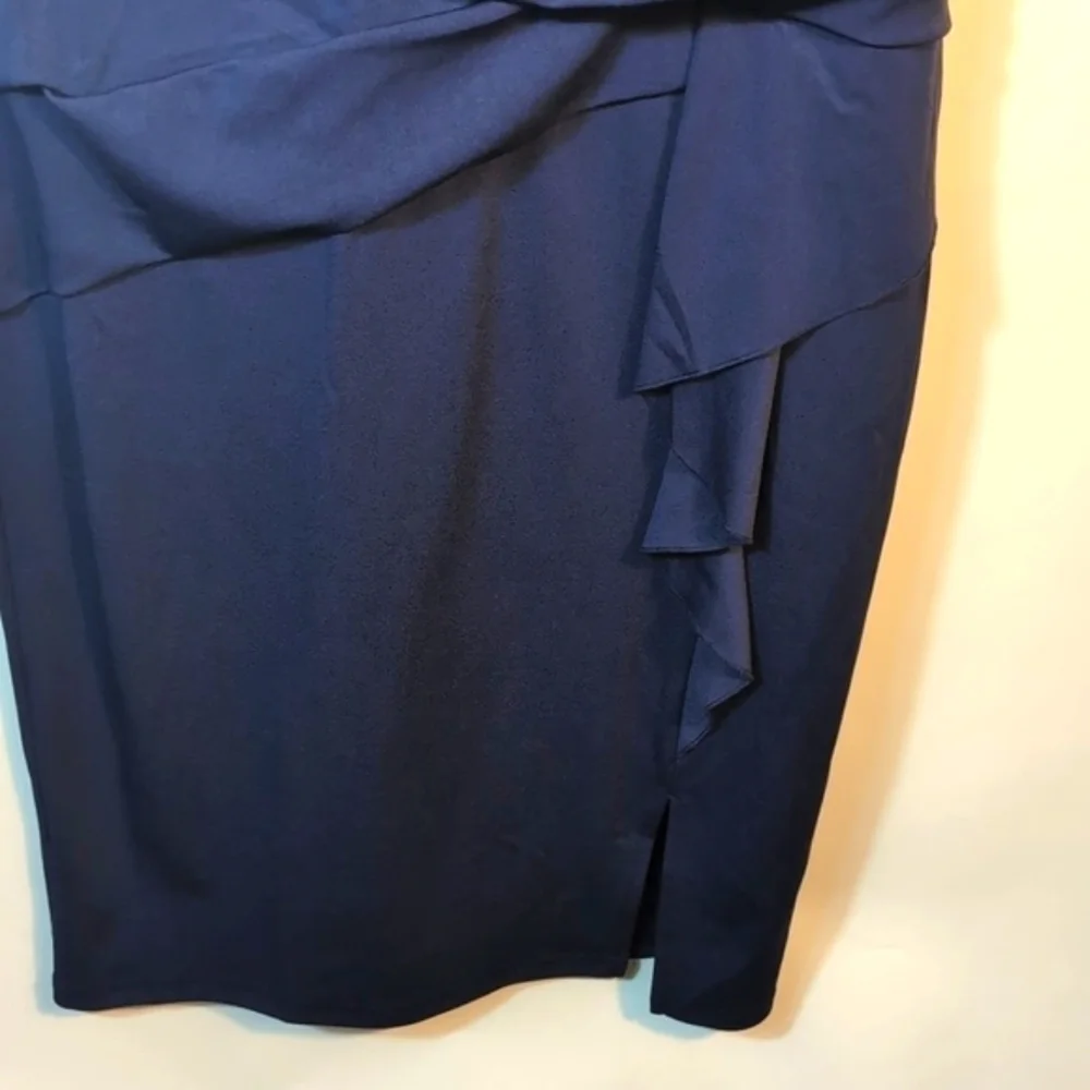 NWT Grace Karin Navy Lace Cocktail Dress Size XL | A-Line Wedding Guest